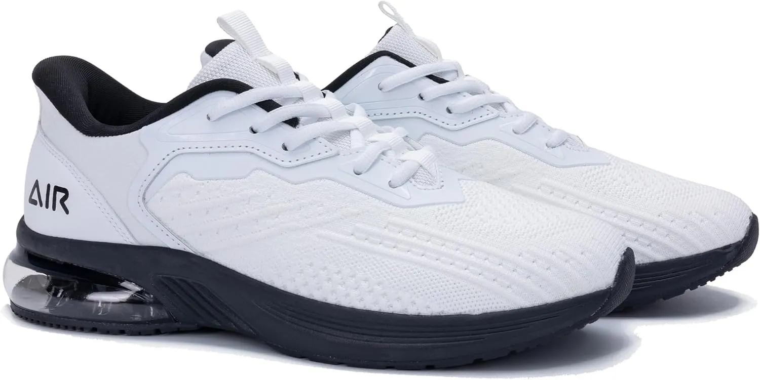 Gyeice Mens Running Shoes Slip on Tennis Athletic Sneakers Lightweight Walking Jogging Workout Gym Casual Shoes Size 8-13