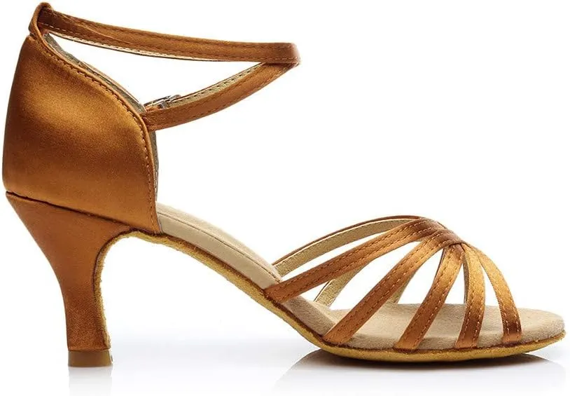Heels for Women Dressy Gold Shoes for Women Dressy Sexy Heels for Women Women's Chunk High Heel Pump Sandals