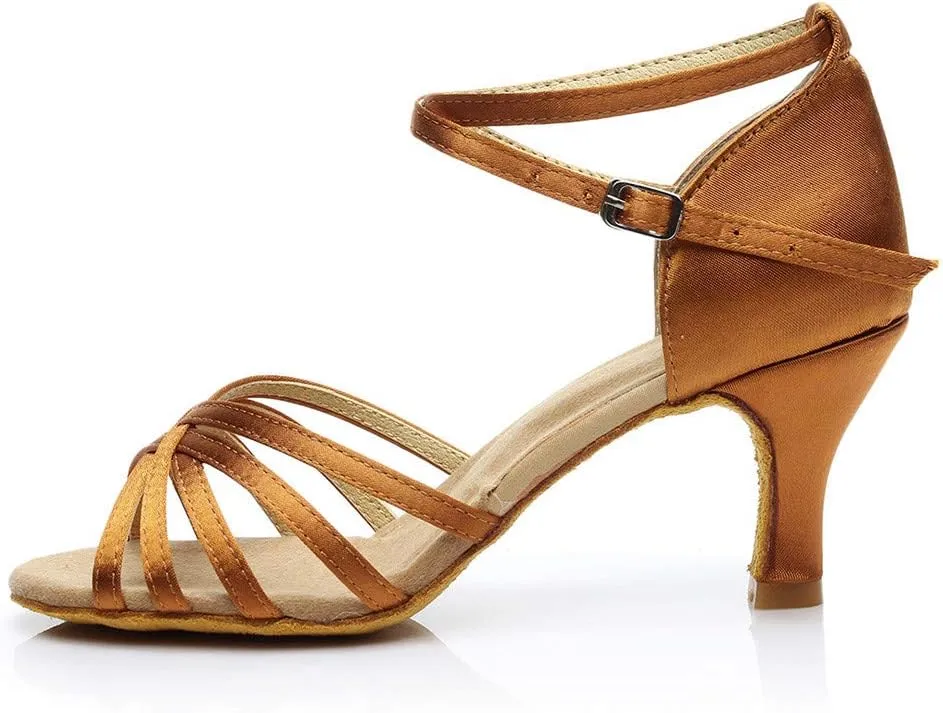 Heels for Women Dressy Gold Shoes for Women Dressy Sexy Heels for Women Women's Chunk High Heel Pump Sandals