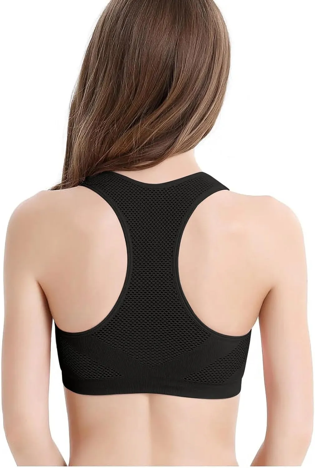 High Impact Sports Bras for Women High Support Push up Sports Bra Racerback Sports Bras Workout Bra Running Bra