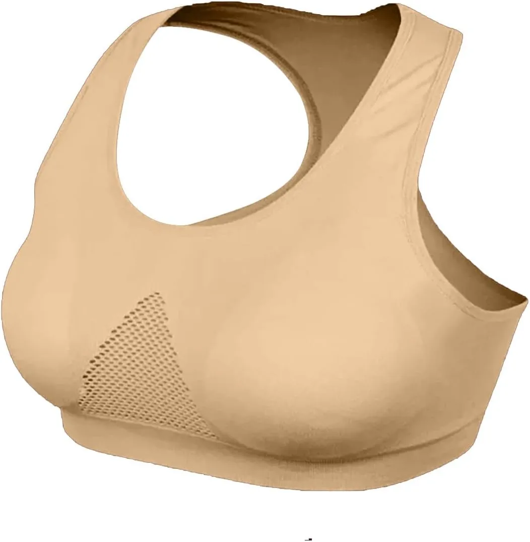 High Impact Sports Bras for Women High Support Push up Sports Bra Racerback Sports Bras Workout Bra Running Bra