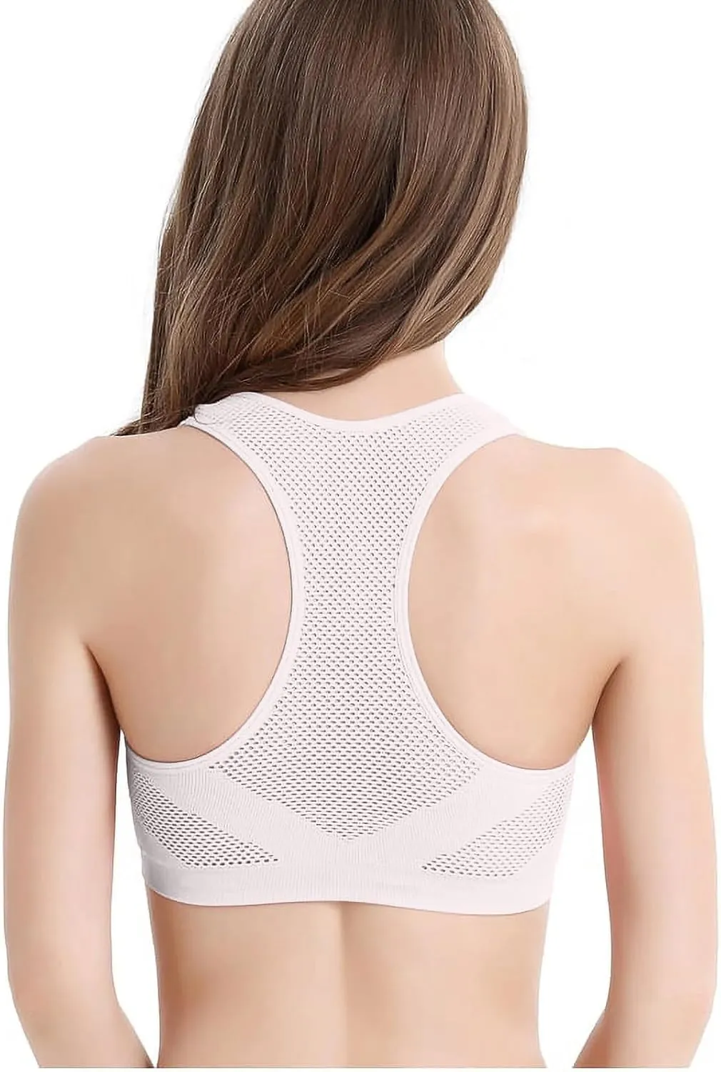 High Impact Sports Bras for Women High Support Push up Sports Bra Racerback Sports Bras Workout Bra Running Bra