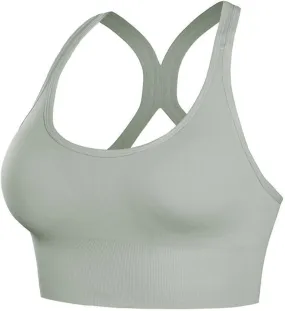 High Impact Sports Bras for Women,Womens Summer Running Bra Workout Crop Tank Tops Longline Sports Bra Push up