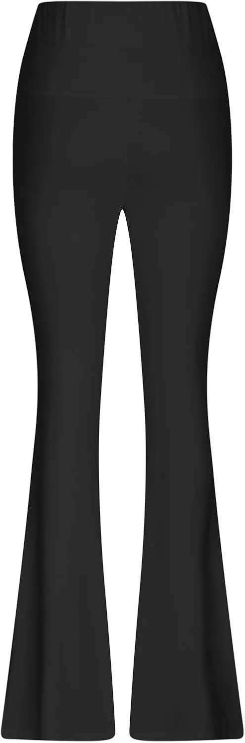 High Waist Fleece Lined Leggings Women, Womens Leggings with Pocket,Tummy Control Pants for Women