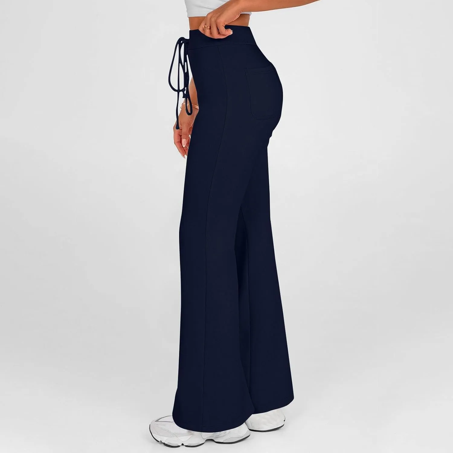 High Waist Fleece Lined Leggings Women, Womens Leggings with Pocket,Tummy Control Pants for Women