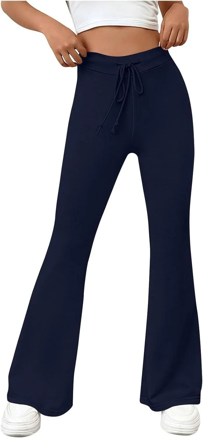 High Waist Fleece Lined Leggings Women, Womens Leggings with Pocket,Tummy Control Pants for Women