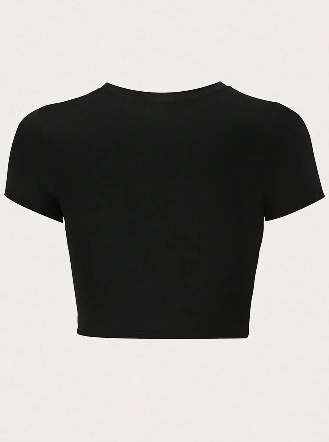 Hilinker Womens Short Sleeve Graphic Crop Tops Vintage Tees Summer Cute T Shirts