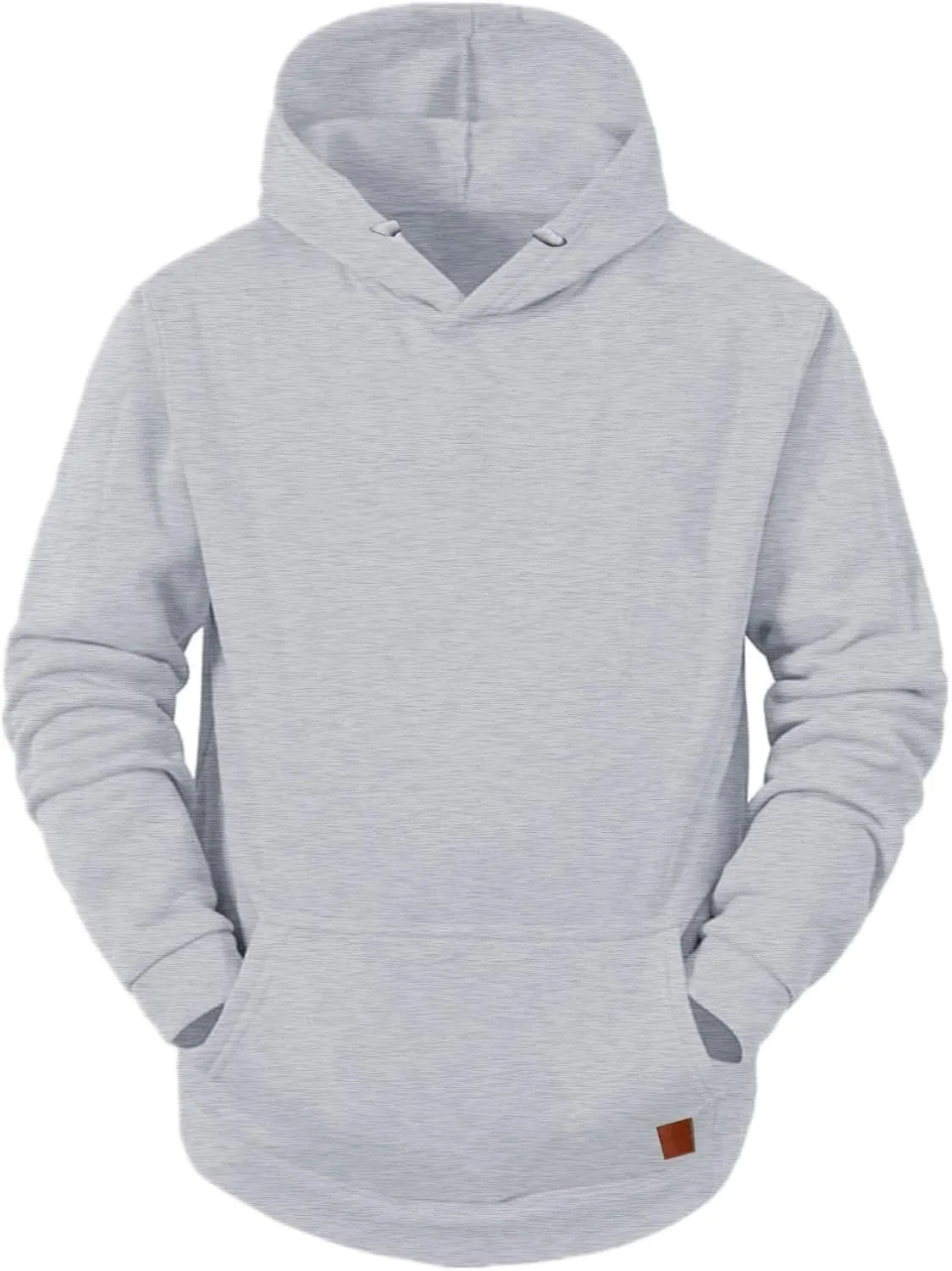 Hoodies for Men 2024 Mens Casual Hooded Oversized Loose Fit Hoodie Pullover Sweatshirts Long Sleeve Mens Shirts
