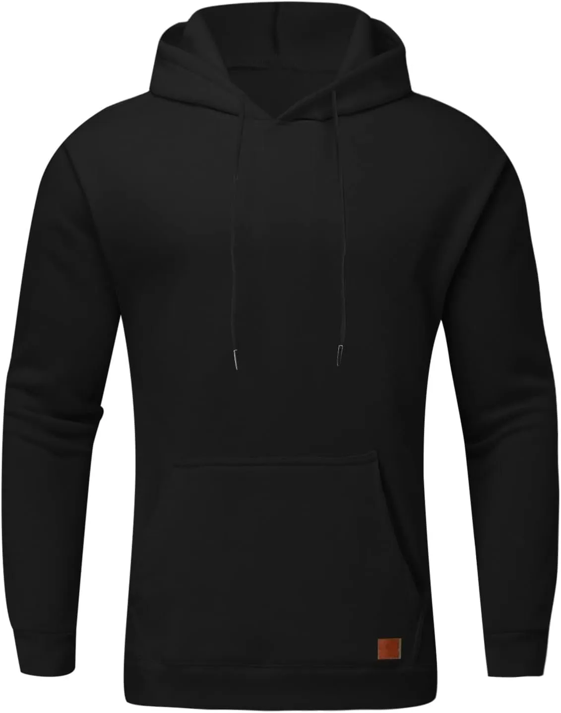 Hoodies for Men 2024 Mens Casual Hooded Oversized Loose Fit Hoodie Pullover Sweatshirts Long Sleeve Mens Shirts
