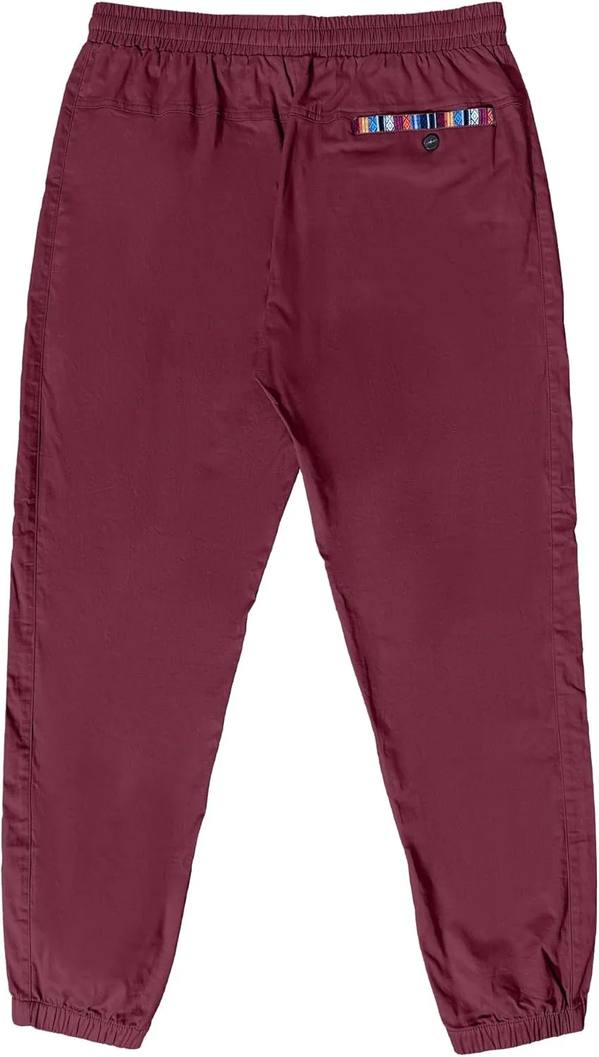 HOTake Mens Joggers Pants Elastic Waistband Khaki Pants Mens Drawstring Casual Pants with Signature Pockets