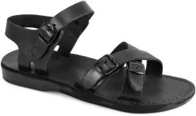 James - Leather Adjustable Sandal - Mens Sandals