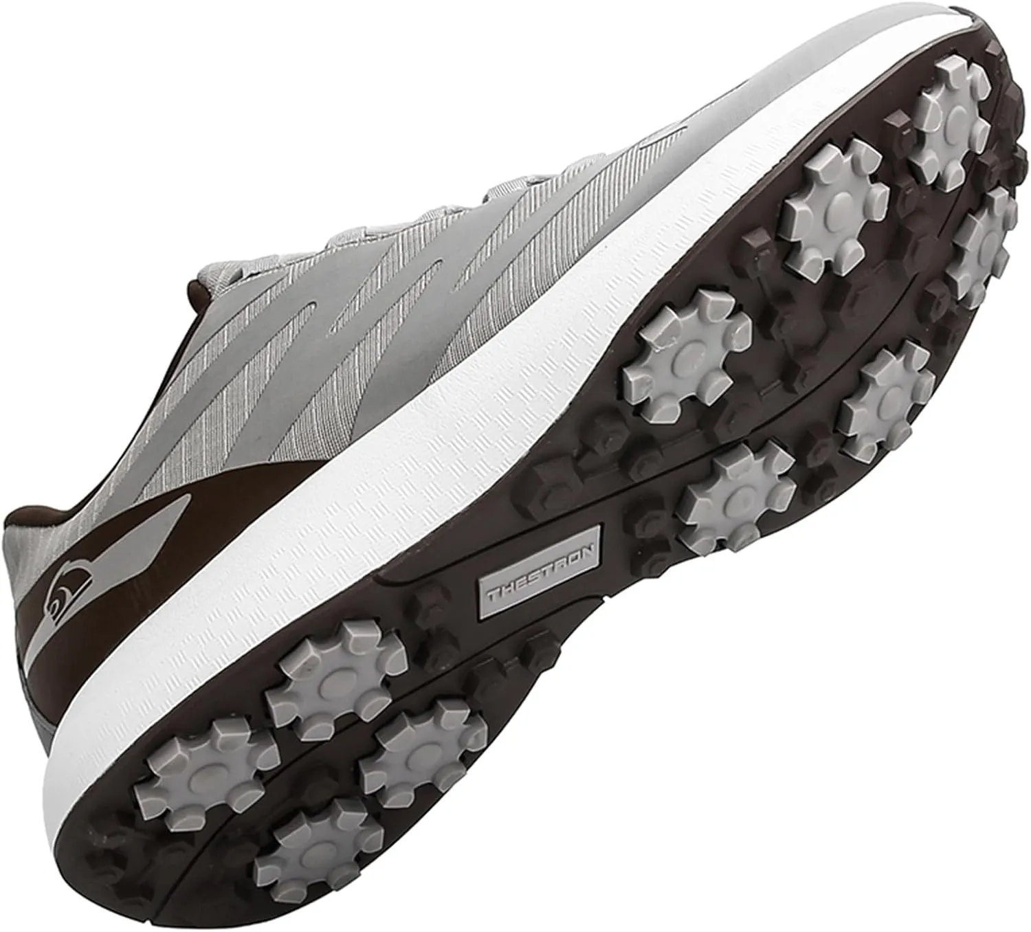 JiuQing Golf Shoes Men Spikeless Breathable Golfing Trainers Outdoor Anti Slip Walking Sneaker