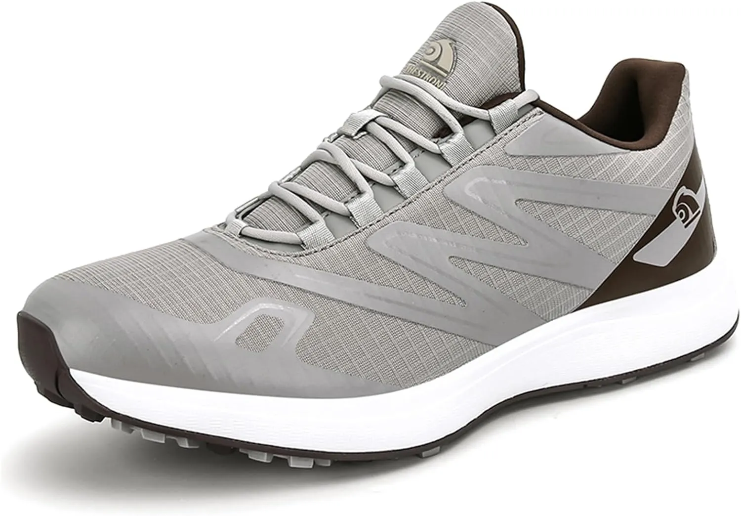 JiuQing Golf Shoes Men Spikeless Breathable Golfing Trainers Outdoor Anti Slip Walking Sneaker