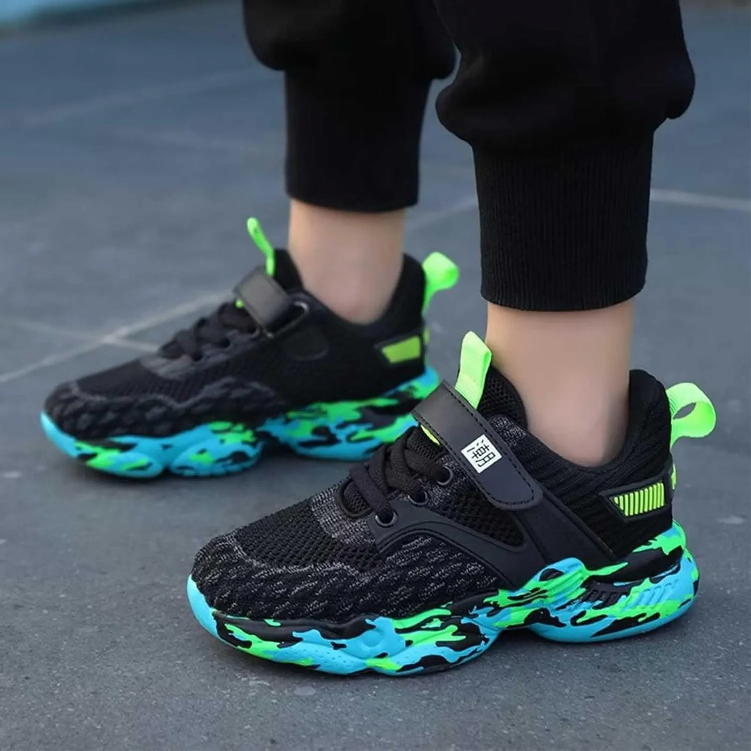 Kids Boys Running Shoes Lightweight Breathable Sport Shoes Sneakers Toddler Winter Shoes for Girls Boys