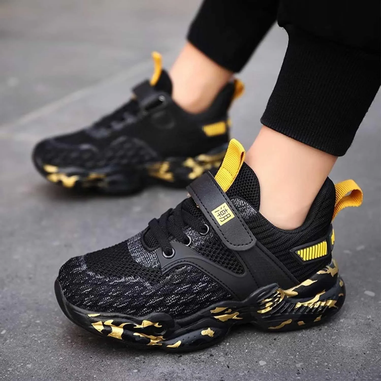Kids Boys Running Shoes Lightweight Breathable Sport Shoes Sneakers Toddler Winter Shoes for Girls Boys