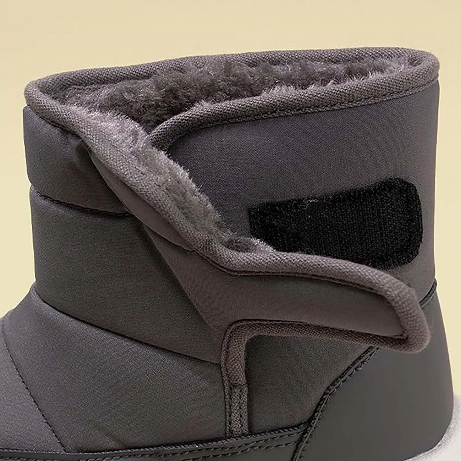 Kids Boys Winter Snow Boots Soft Sole Shoes Water-Proof Fleece Fr Lined Hiking Sneaker Insulated Mud Boots Kids