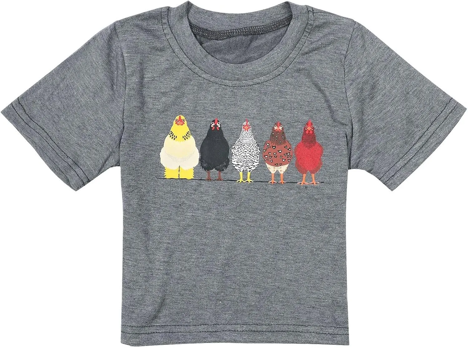 Kids Girls Short Sleeve T-Shirt Crewneck Basic Tees Solid Cotton Tee for Teens Funny Printed Shirt Summer Casual Top Birthday