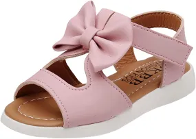 Kids Sandals Sandals Fashion Kids Princess Bowknot Girls Toddler Shoes Summer Flat Children Girl's Shoes (Pink, 8 Toddler)