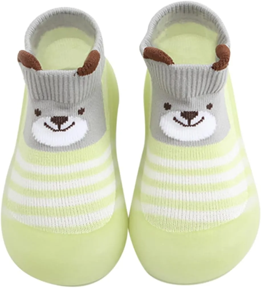 Kids Shoes Size 13 Children Todller Shoes Baby Boys and Girls Non Slip Flat Socks Shoes Lightweight Comfortable Cute (B, 5.5 Infant)
