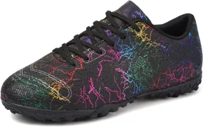 Kids Soccer Boys Girls Turf Soccer Shoes Indoor Outdoor Soccer Youth Trainning Shoes Breathable Casual Athletic Football Shoes