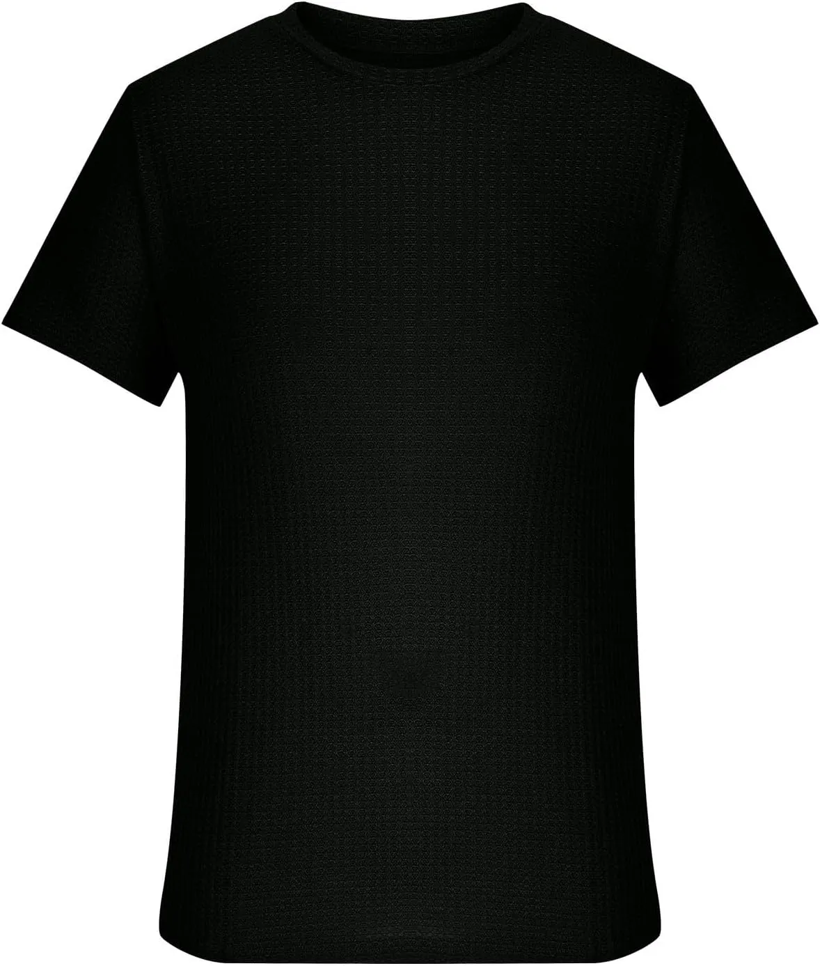 Kint Shirt for Men Fashion Summer Crewneck Tshirt Casual Solid Short Sleeve Top Relaxed Fit Athletic Workout Tee Tops
