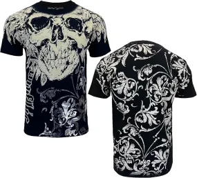 Konflic Graphic tees for Men | MMA Style Crew Neck T-Shirts Half Sleeve Classic | Men's t-Shirts Casual Cotton
