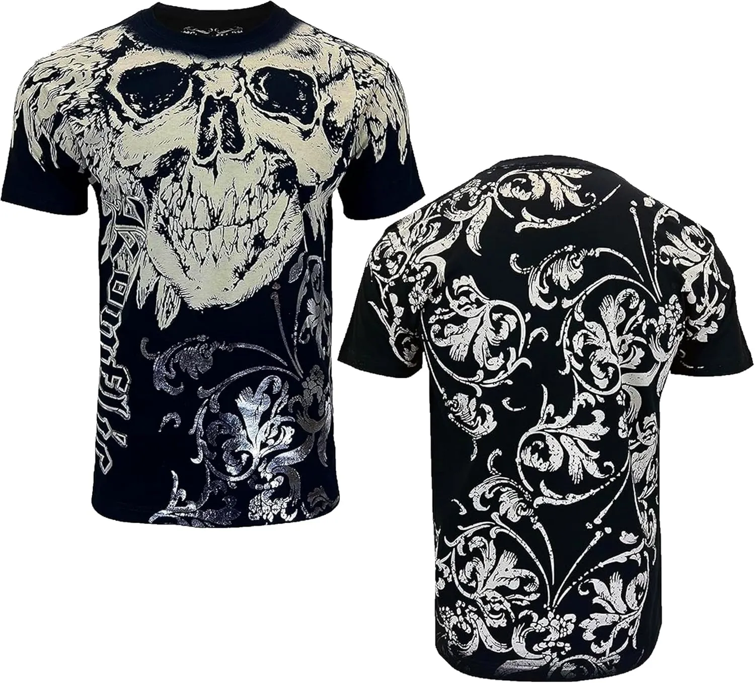 Konflic Graphic tees for Men | MMA Style Crew Neck T-Shirts Half Sleeve Classic | Men's t-Shirts Casual Cotton
