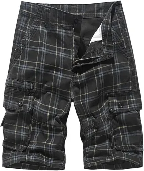 LCMTWX Mens Work Shorts Waist Pant Short Cargo Pant Solid Splice Pocket Drawstring Shorts Fashion Mens Shorts 10 Inch Mens