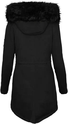 LCMTWX Womens Fleece Lined Raincoat Slim Casual Thicker Fashion Women's Coat Hooded Trench Coats Rain Jacket Womens With