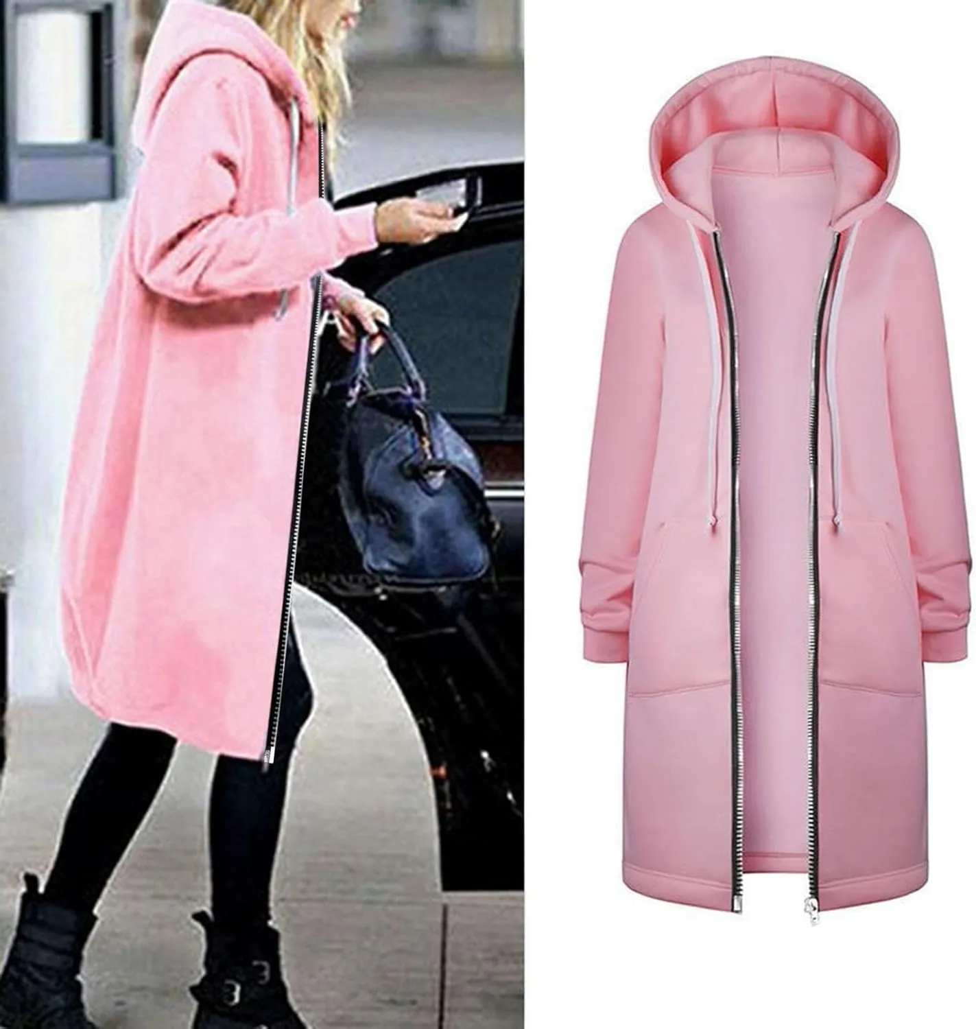 LCMTWX Womens Winter Coat Casual Suit Collar Printed Pocket Jacket Peacoat Womens Coat Coat for Women Coat for
