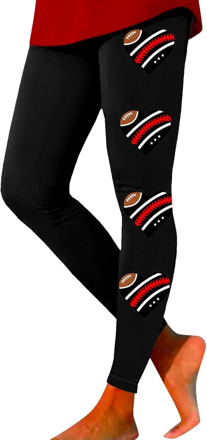 Leggings for Women Tall Womens Valentines Heart Tunic Tops for Leggings Pants for Women