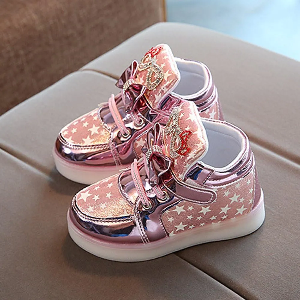 Light Up Shoes, Shoes for Boys and Girls with Light up LED Sole Lightweight Breathable Sneakers for Running Walking