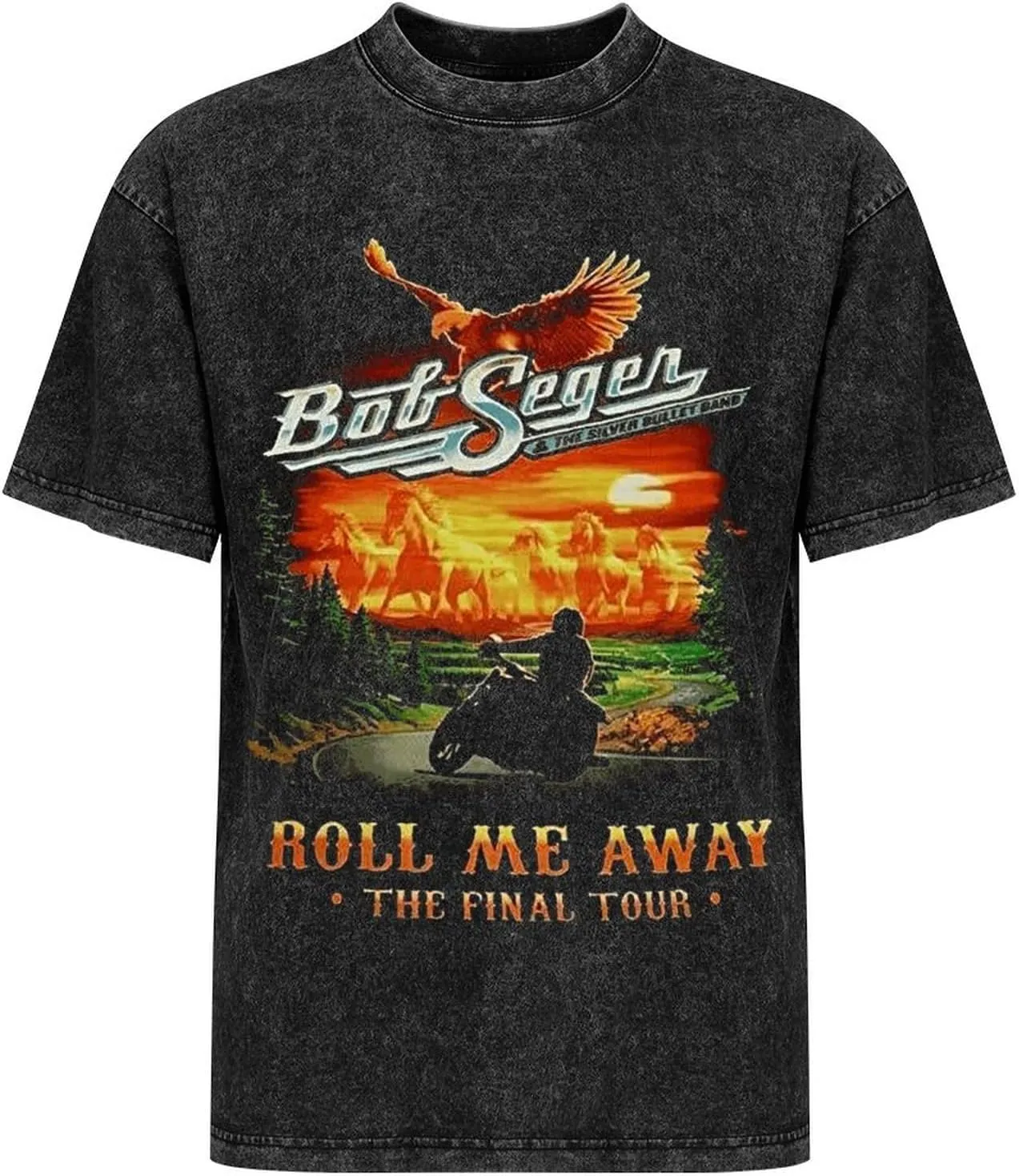 Mans T-Shirts Vintage Short-Sleeve Shirts for Mens