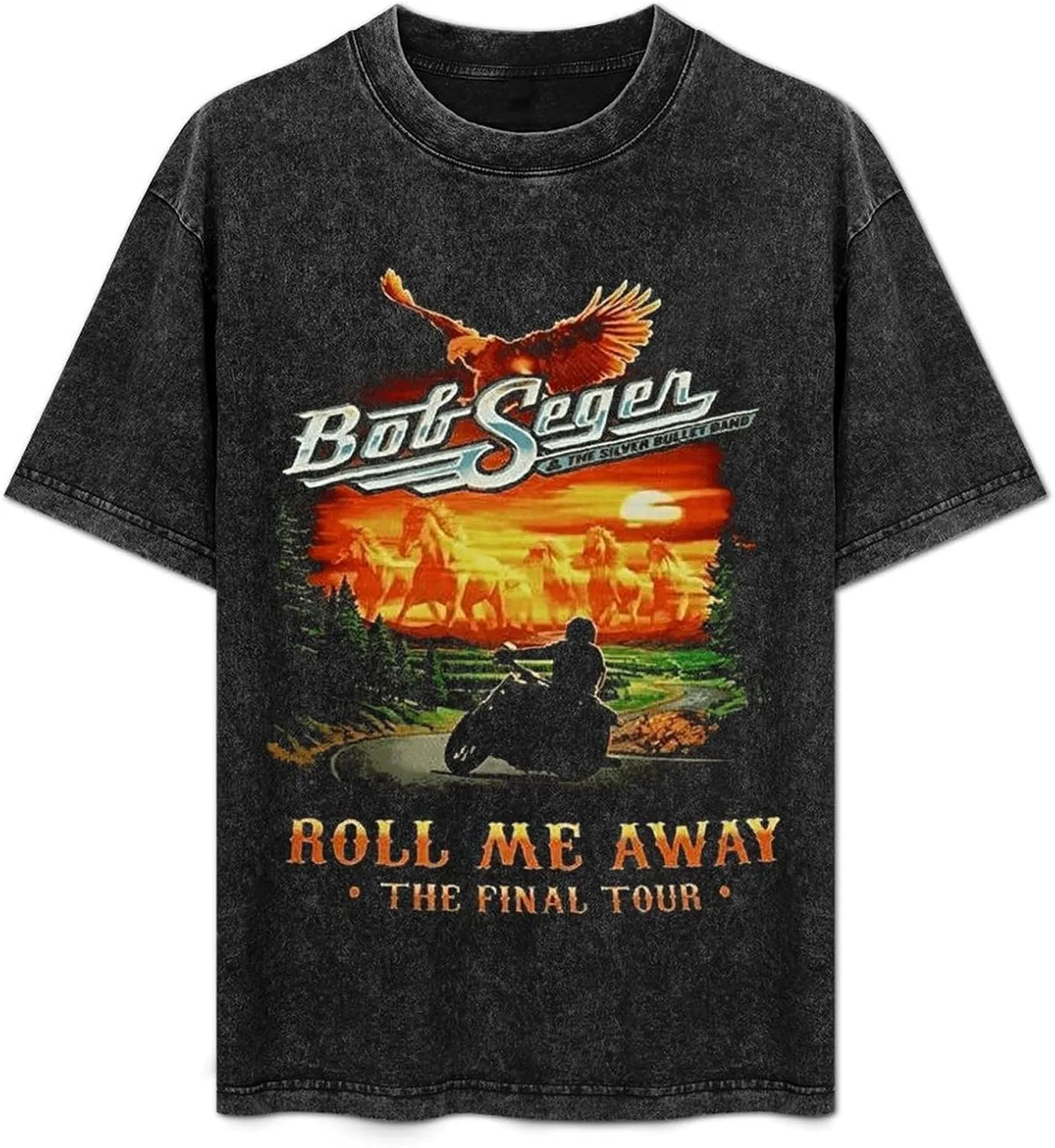 Mans T-Shirts Vintage Short-Sleeve Shirts for Mens