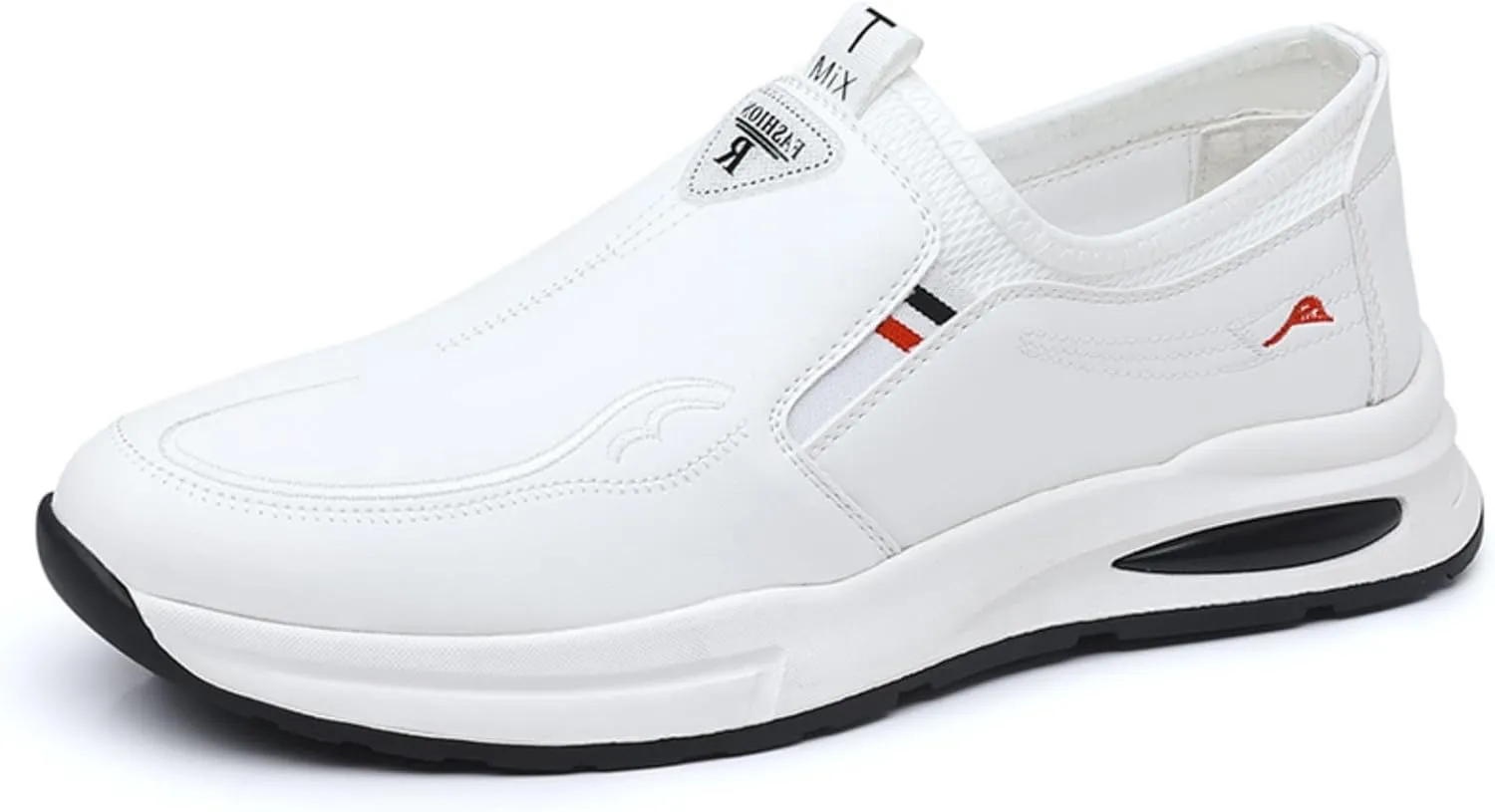 Men Casual Business Shoes Slip - on Adjustable Loafers Leather for Driving Working Walking Party Formal Oxfords