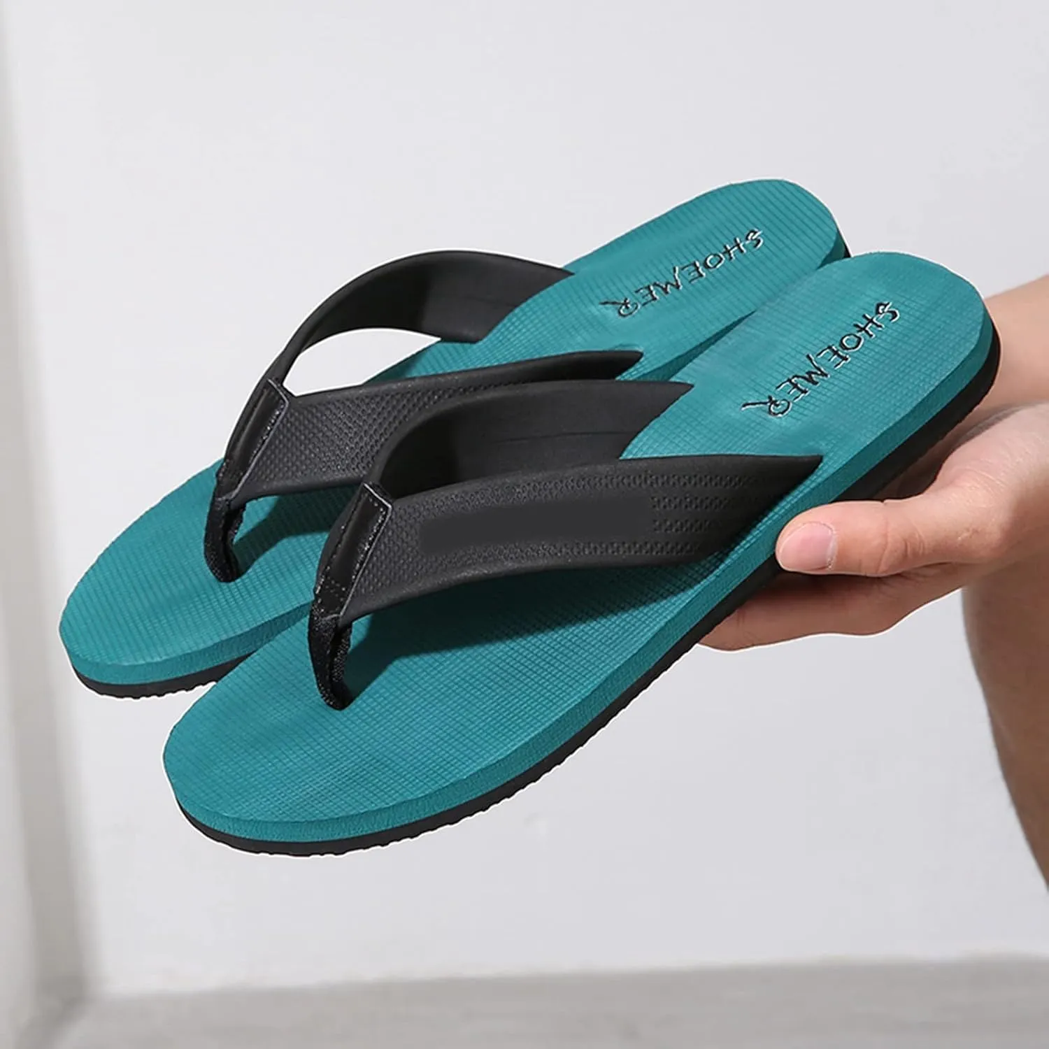 Men Fashion Flip Flops Fashion Flat Beach Sandals Soft Bottom Flat Slippers Slides with Sayings