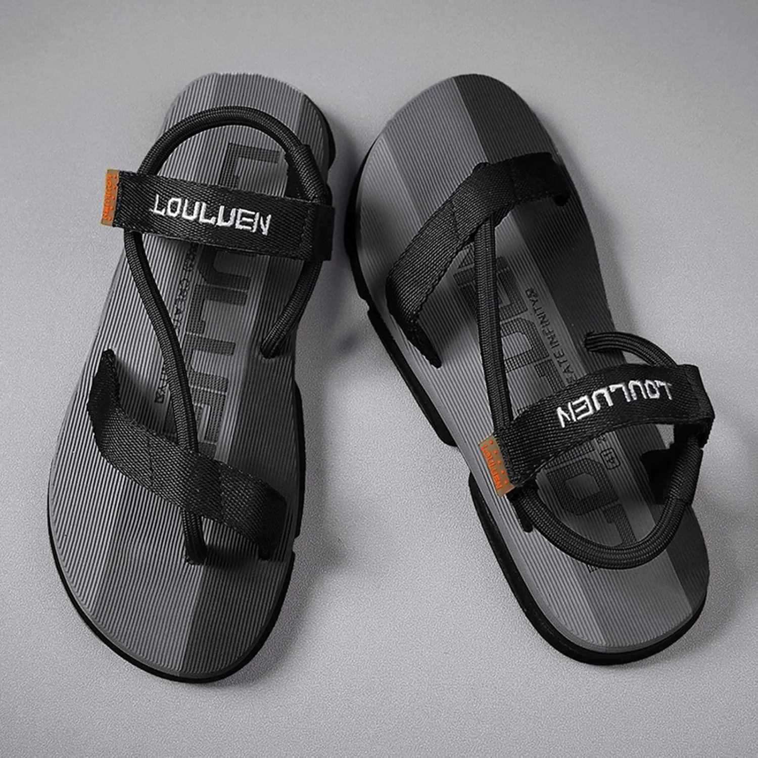 Men Fashionable Flat Toe Flip Flops Flat Beach Fashion Toe Flip Flops Sandals Comfort Sandals