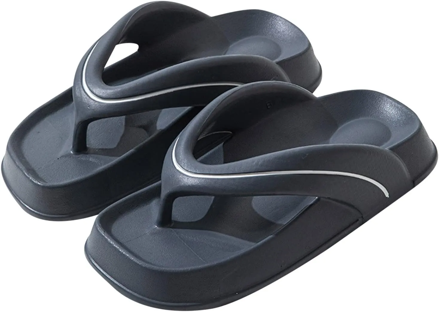 Men Flip Flops Fashionable Color Matching Slippers Indoor and Outdoor Comfortable Thick Soled Light Non Men Sandals