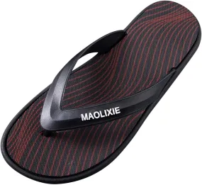 Men Sandals Flip Flops Fashion Casual Personality Slippers Comfortable Wear Breathable Flip Flops for Men Shower