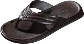 Men Shoes Fashion Beach Flip Flops Flat Toe Sandwich Beach Flip Flops for Men Sandals