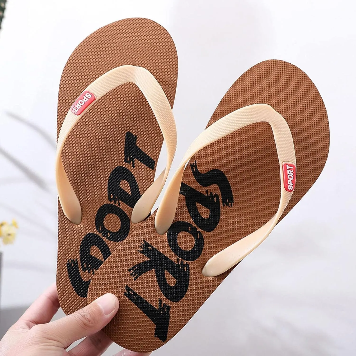 Men Shoes Flat Herringbone Slippers Fashion Casual Beach Casual Sandals Beach Slippers Men Flip Flops