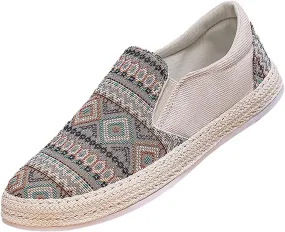 Men Slip on Walking Shoes Comfort Memory Foam Breathable Mesh Fashion Sneakers Non Slip Arch Support Vacation Athletic Running Shoes