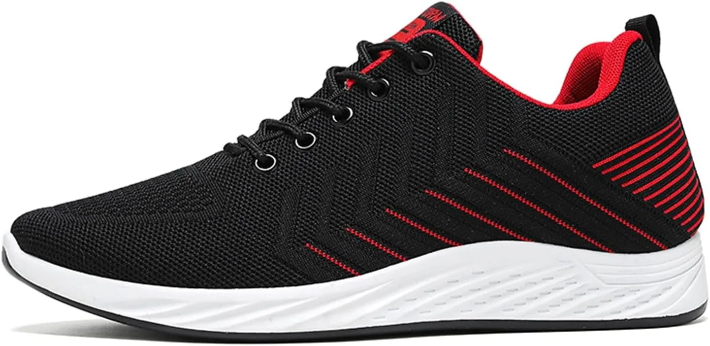 Men Slip on Walking Shoes Comfortable Memory Foam Ultra Lightweight Breathable Fashion Sneakers Non Slip Arch Support Cushioning Training Gym Shoes Wide Width