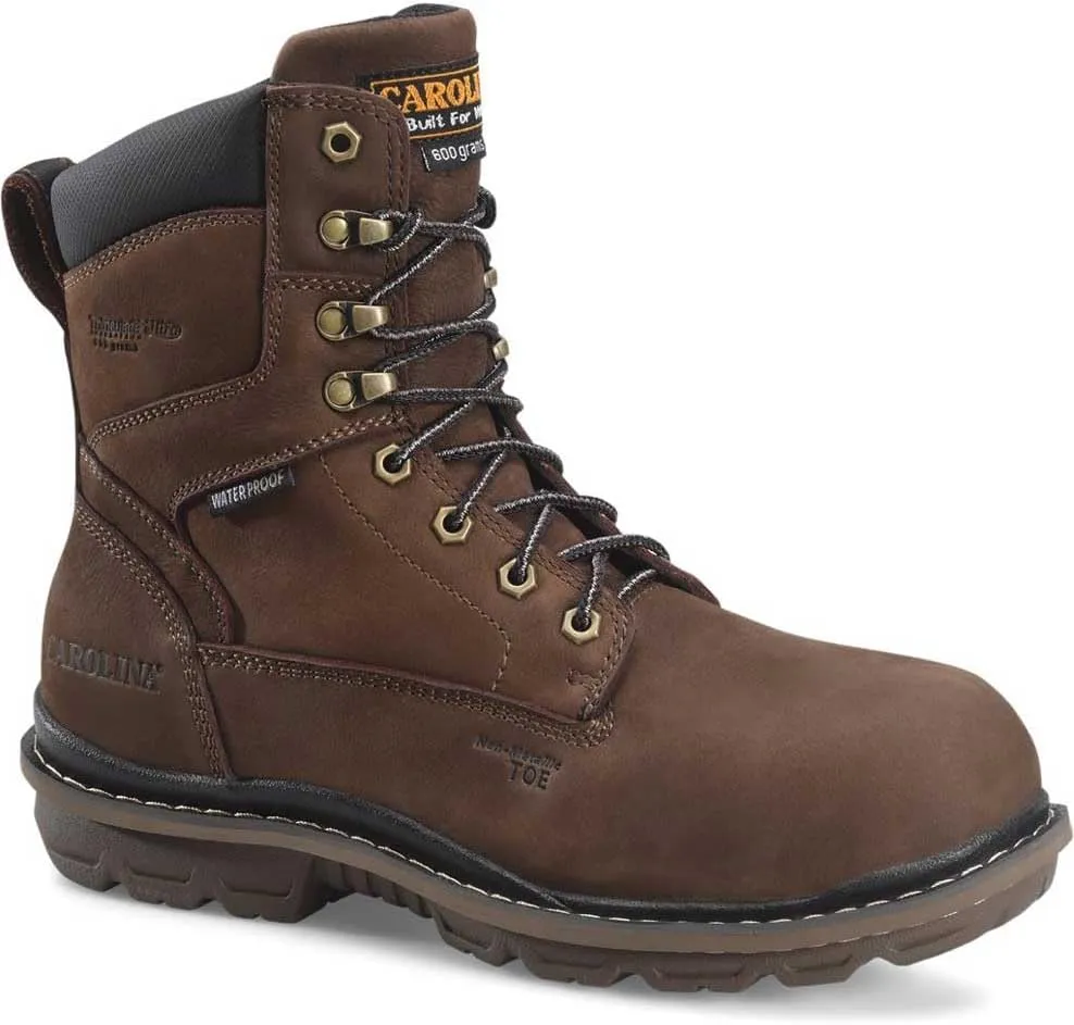 Mens 6 Waterproof Work Boot Slip Resisting