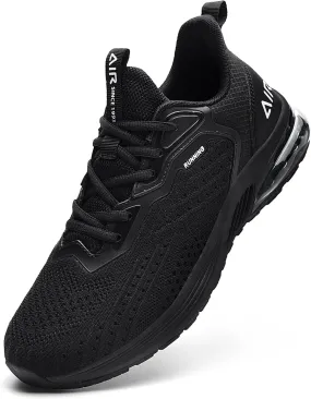 Mens Air Running Shoes Comfortable Walking Tennis Sneakers Lighweight Athletic Shoes for Sport Gym Jogging US 7-12