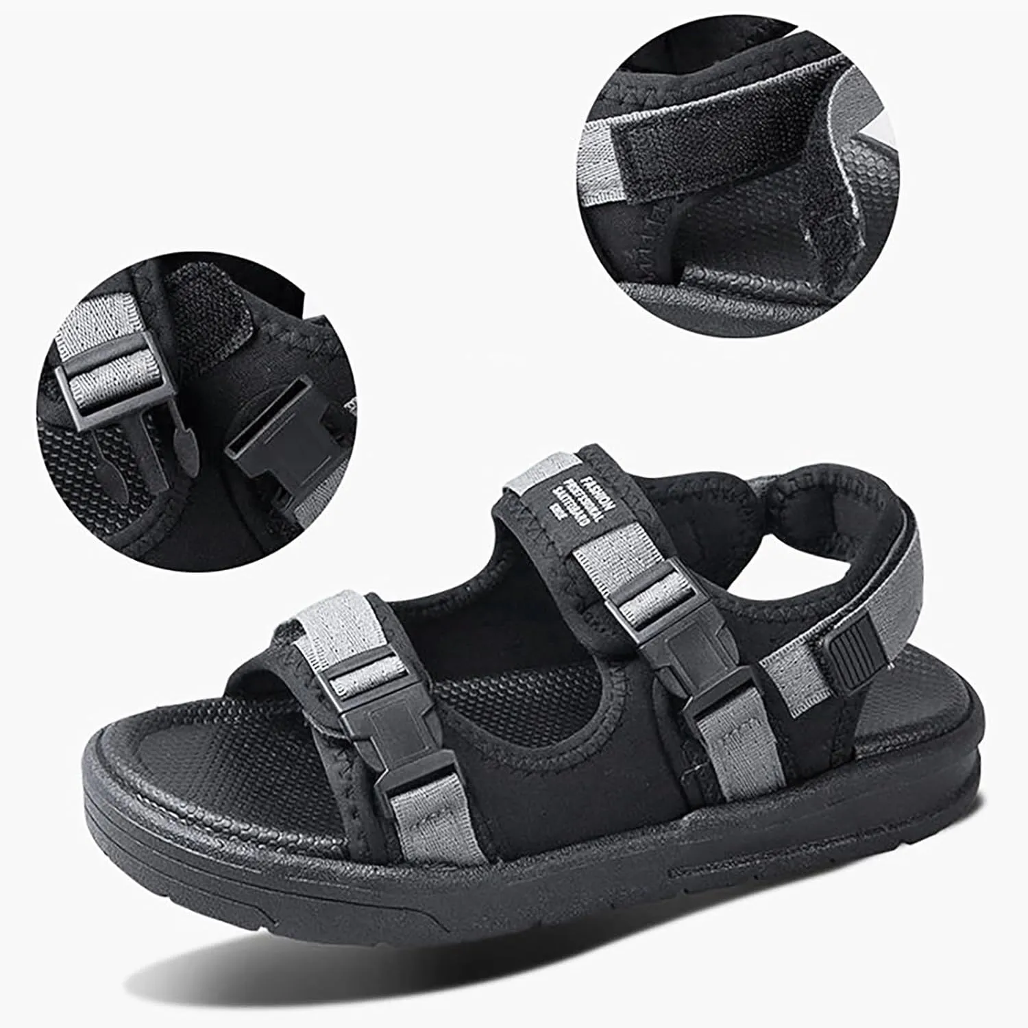 Mens Athletic Sandals Men's Hiking Sandals Men Summer Shoes Sports Sandal with Adjustable Strap