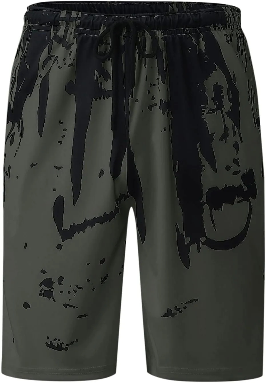Men's Athletic Shorts Workout Gym Shorts with Multi Pockets Hiking Cargo Shorts Casual Summer Jogger Shorts 2024