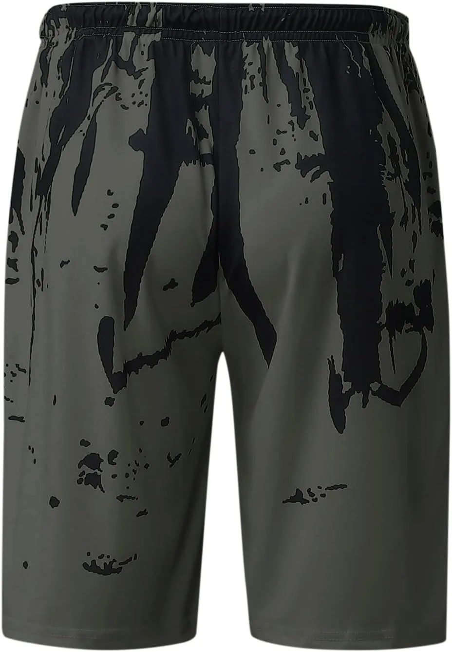 Men's Athletic Shorts Workout Gym Shorts with Multi Pockets Hiking Cargo Shorts Casual Summer Jogger Shorts 2024