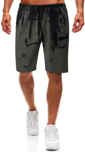 Men's Athletic Shorts Workout Gym Shorts with Multi Pockets Hiking Cargo Shorts Casual Summer Jogger Shorts 2024