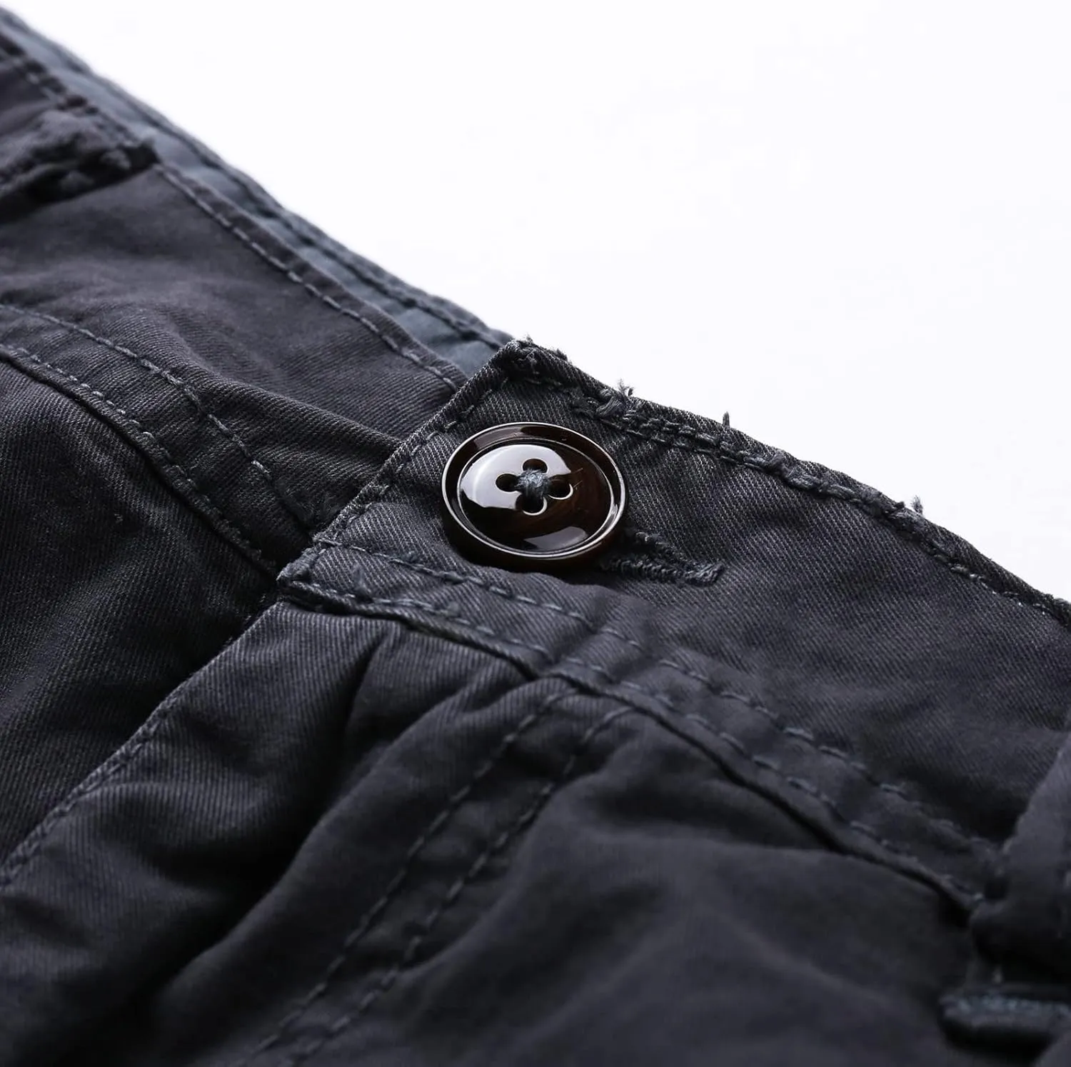 Mens Cargo Shorts Men's Hiking Cargo Shorts with 6 Pockets Lightweight Stretch Shorts Outdoor Fishing Golf Shorts